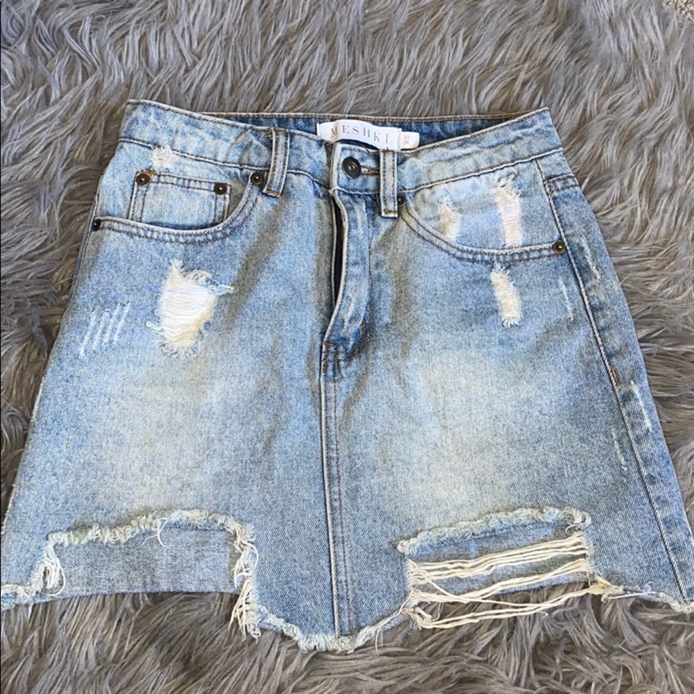 Jean Skirt / Denim Skirt